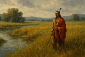 Hikers walking along tree-lined paths and old trading routes that reflect the spirit of the Hidden Historic Trails Midwest.