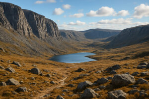 Hikers walking along tree-lined paths and old trading routes that reflect the spirit of the Hidden Historic Trails Midwest.