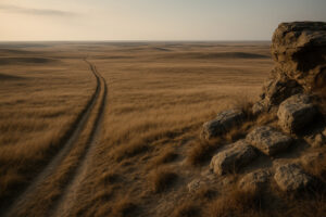 Hikers walking along tree-lined paths and old trading routes that reflect the spirit of the Hidden Historic Trails Midwest.