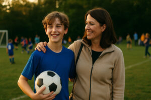 Peaceful main street with rustic shops and old brick buildings capturing the charm of a small town in Tennessee.