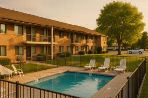 Seasons Inn Traverse City with cozy exterior, nearby lake views, and inviting atmosphere for travelers visiting northern Michigan.