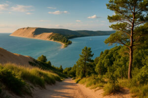 Seasons Inn Traverse City with cozy exterior, nearby lake views, and inviting atmosphere for travelers visiting northern Michigan.