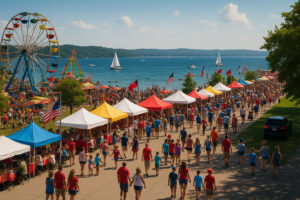 Seasons Inn Traverse City with cozy exterior, nearby lake views, and inviting atmosphere for travelers visiting northern Michigan.