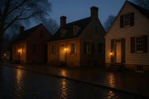 Charming Williamsburg bed and breakfast with colonial-style architecture, cozy rooms, and a welcoming garden setting.
