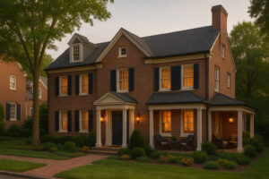 Charming Williamsburg bed and breakfast with colonial-style architecture, cozy rooms, and a welcoming garden setting.