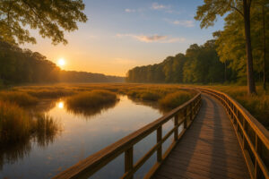 “Charming cobblestone alley and secret courtyard representing hidden gems in Williamsburg VA, showcasing the town’s lesser-known historic spots.