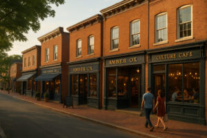 “Charming cobblestone alley and secret courtyard representing hidden gems in Williamsburg VA, showcasing the town’s lesser-known historic spots.