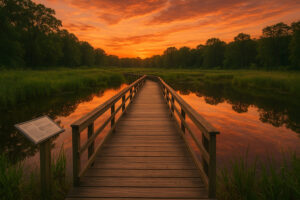 “Charming cobblestone alley and secret courtyard representing hidden gems in Williamsburg VA, showcasing the town’s lesser-known historic spots.