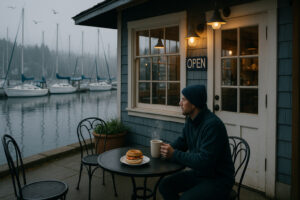 Waterfront dining with scenic views at Port Ludlow restaurants and dining