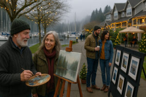 Travelers kayaking, hiking, and exploring scenic coastal trails while enjoying the top things to do in Port Ludlow, Washington.