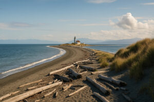 Hikers, kayakers, and nature lovers exploring forests, trails, and beaches during outdoor adventures in Port Ludlow, Washington.