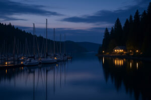Hikers, kayakers, and nature lovers exploring forests, trails, and beaches during outdoor adventures in Port Ludlow, Washington.