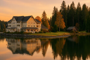 Hikers, kayakers, and nature lovers exploring forests, trails, and beaches during outdoor adventures in Port Ludlow, Washington.