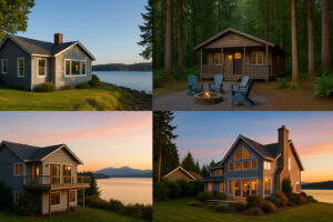 Hikers, kayakers, and nature lovers exploring forests, trails, and beaches during outdoor adventures in Port Ludlow, Washington.