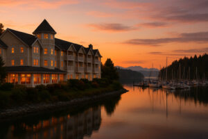 Hikers, kayakers, and nature lovers exploring forests, trails, and beaches during outdoor adventures in Port Ludlow, Washington.