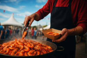 Sunny marina view and blooming coastal trails showing the best time to visit Port Ludlow during its vibrant spring and summer seasons.