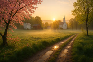 Charming small-town streets, historic buildings, and scenic countryside featured in the North Bennington travel guide.