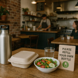 Cozy caf&eacute; setting with locals enjoying hearty meals and farm-to-table dishes at the best local eats in North Bennington.