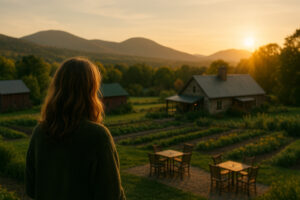 Cozy caf&eacute; setting with locals enjoying hearty meals and farm-to-table dishes at the best local eats in North Bennington.