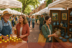 Visitors exploring historic streets and attractions while enjoying fun things to do in Williamsburg VA this weekend.