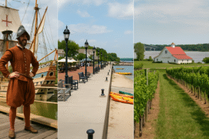 Visitors exploring historic streets and attractions while enjoying fun things to do in Williamsburg VA this weekend.