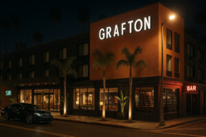 Scenic view of Grafton, Vermont with historic village buildings and autumn foliage &mdash; perfect for a Grafton Vermont travel guide.