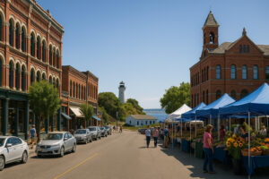 Scenic coastal road and forested landscape perfect for exploring scenic day trips from Port Ludlow, Washington.