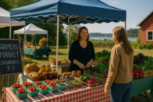 Waterfront view of the marina and the Inn at Port Ludlow, one of the best hotels in Port Ludlow, Washington.
