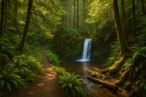 Waterfront view of the marina and the Inn at Port Ludlow, one of the best hotels in Port Ludlow, Washington.