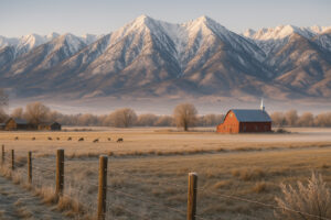 Peaceful valley landscape and mountain views capturing the charm of Gardnerville Nevada Sierra Foothill Retreat