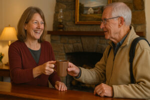 Elegant exterior view of Woodstock Inn and Resort with landscaped gardens and classic Vermont architecture