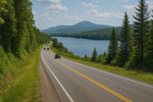 Ancient ruins and sacred monuments inside the Polonnaruwa Sacred City under a bright tropical sky
