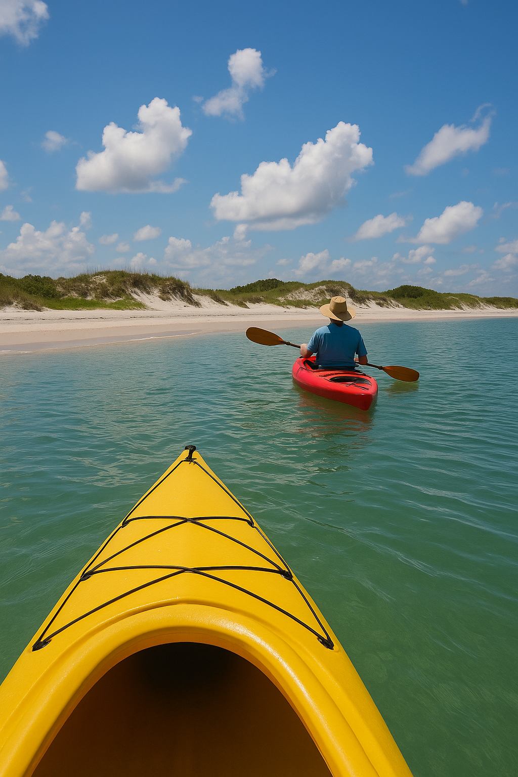 Exploring Hidden Beaches in Gulf Shores by Kayak: A Peaceful Paddle to Secluded Shores
