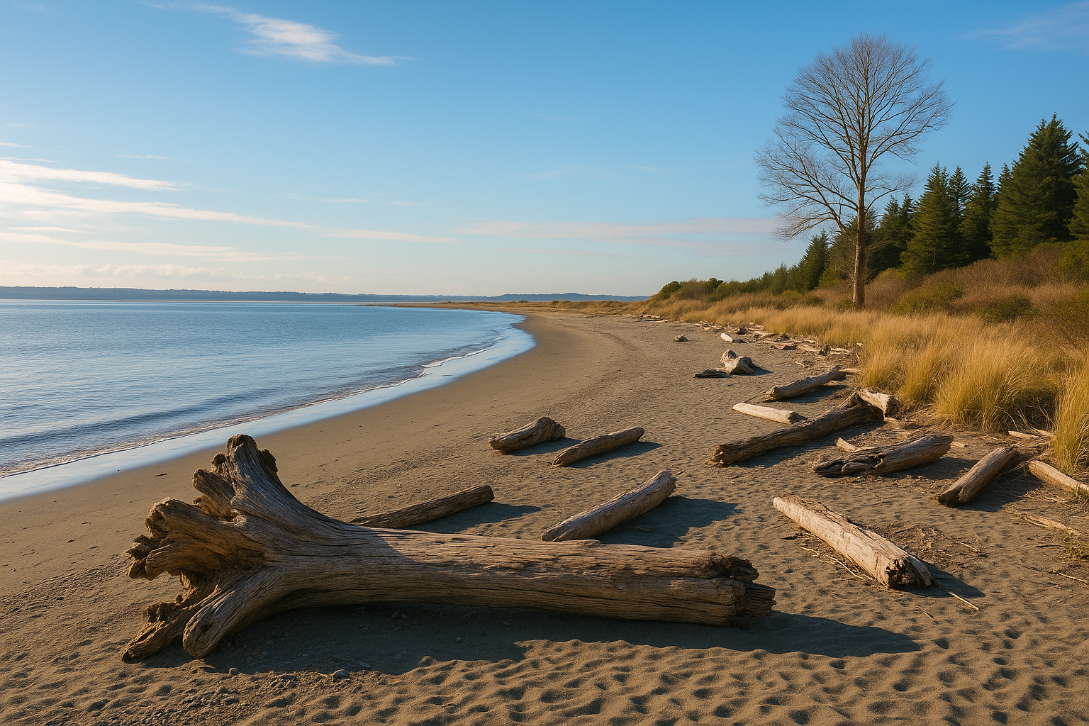 Damon Point: A Peaceful Escape Among Hidden Beaches in Washington, Perfect for Birdwatching and Solitude