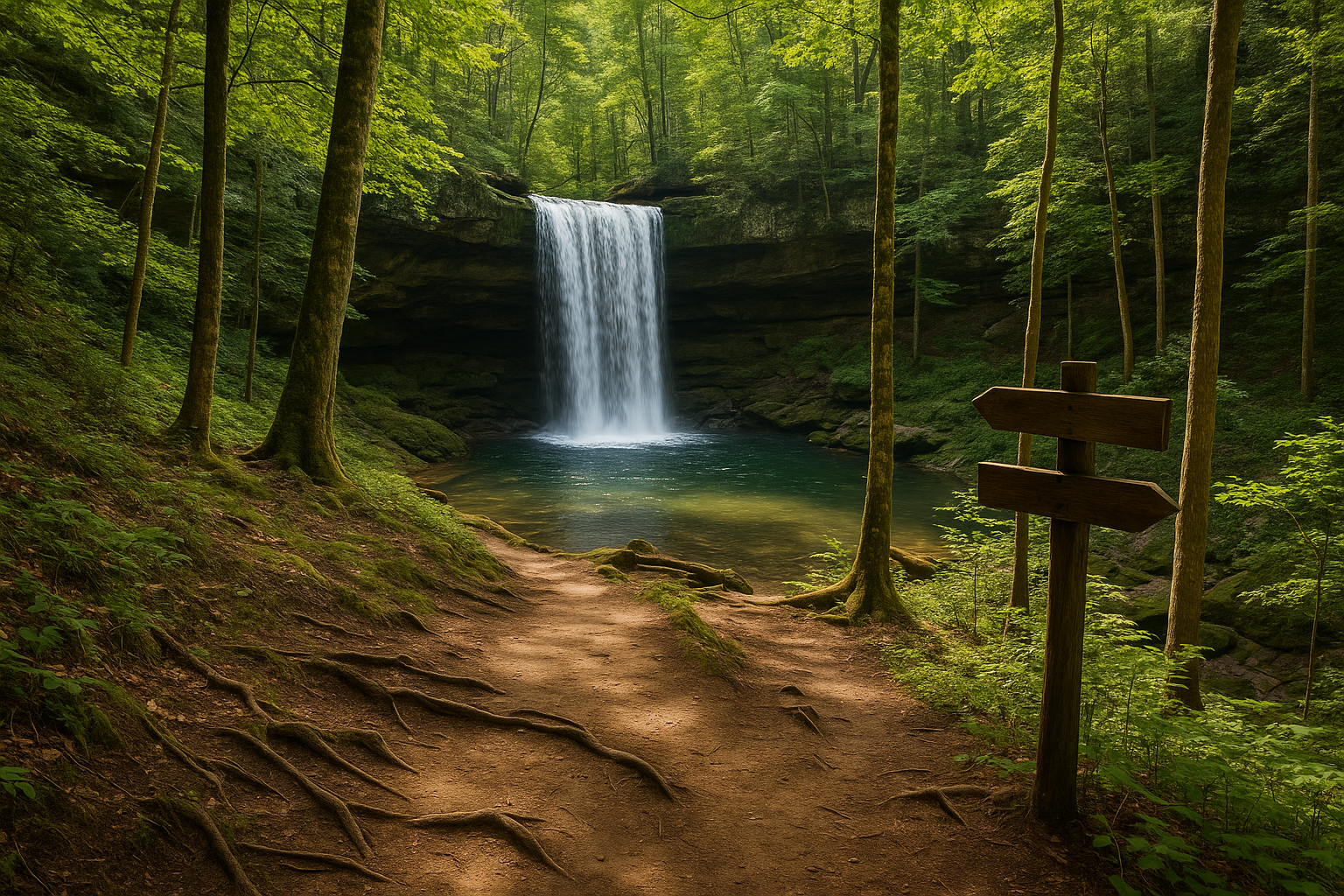 Hiking Trails That Lead to Stunning Waterfalls in Cullman Alabama
